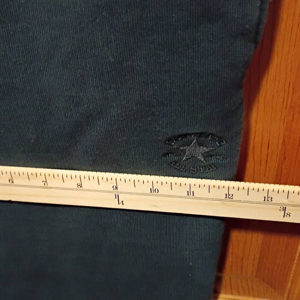 Converse Chuck Taylor Daily Paper Athletic Pants Small Black - Picture 10 of 14